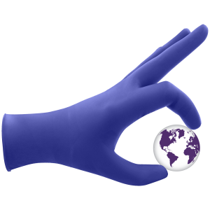 Medical Grade Disposable Gloves - Powder Free, Violet Nitrile 5-Mil - 100 Glove/Box - 705VPF - Image 10