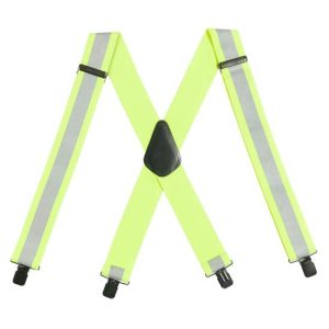 Carhartt - Rugged Flex Elastic Reflective Suspenders - Brite Lime – A000638430199 - Image 1