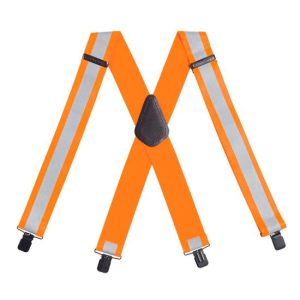 A000638480199 - Carhartt - Rugged Flex Elastic Reflective Suspenders - Brite Orange - Image 1