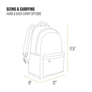 Carhartt 12" X 17.5" X 8.75" Brown Backpack - Image 7