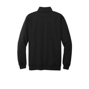 Carhartt Loose Fit Midweight Quarter-Zip Mock-Neck Sweatshirt - Black - 105294 - Image 5