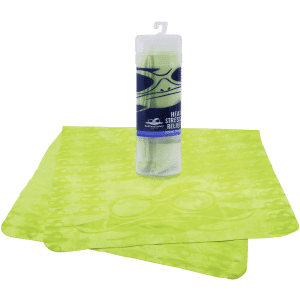 Bullhead - Hi Vis Lime Cooling Towel - 16" x 25.5" – GLO-CT1