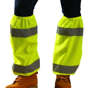 OccuNomix - Class E, Leg Gaiters, Pair - Safety Green - OSFM – LUX-SG