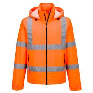 Portwest Hi-Vis Lightweight Packable Jacket – S164 - Image 6