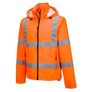Portwest Hi-Vis Lightweight Packable Jacket – S164 - Image 10