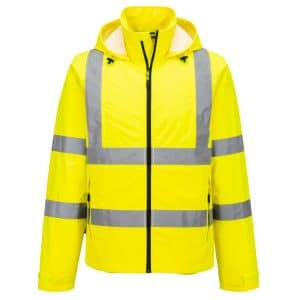 Portwest Hi-Vis Lightweight Packable Jacket – S164 - Image 2
