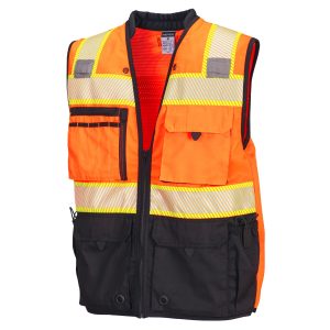 Portwest Hi-Vis Premium Surveyor Vest – US375 - Image 8