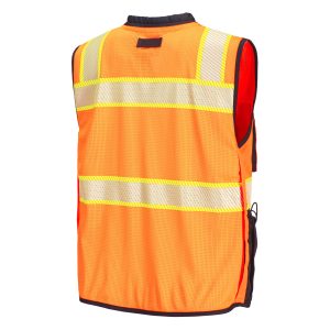 Portwest Hi-Vis Premium Surveyor Vest – US375 - Image 7