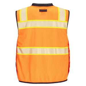 Portwest Hi-Vis Premium Surveyor Vest – US375 - Image 6