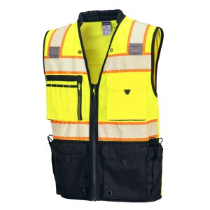 Portwest Hi-Vis Premium Surveyor Vest – US375 - Image 4