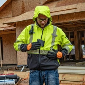Radians SJ322B Type R Class 3 Softshell Ripstop Jacket - Image 4