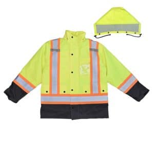 Radians SJ610B Weatherproof Parka with Zip-Out Reversible Bomber Jacket - Image 10