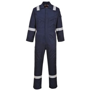 Portwest UFR21 - Bizflame Work Super Lightweight Anti-Static FR Coverall - Image 1