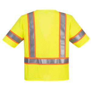 Portwest UFR24 - Modaflame Hi-Vis Class 3 FR Mesh Vest Yellow - Image 2